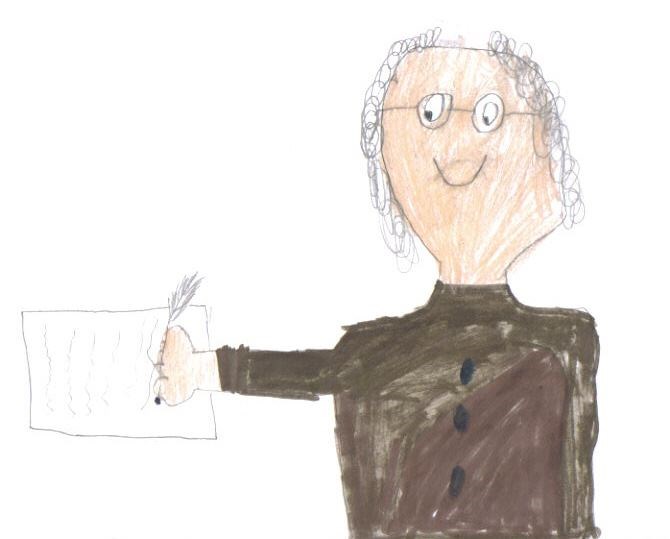 Benjamin Franklin (I drew it. (I created it))