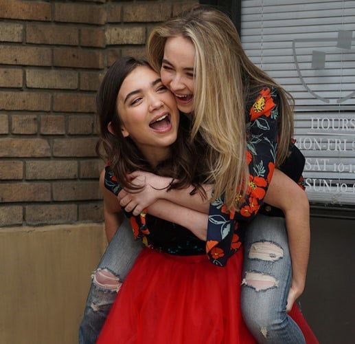 Sabrina Carpenter and Rowan Blanchard