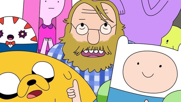 An illustration of Ward and his characters. (http://www.rollingstone.com/tv/features/adventure- (Pendleton Ward))