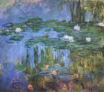 Monet's Water Lilies ( https://www.guiaviajesa.com/pinturas-famosas/)