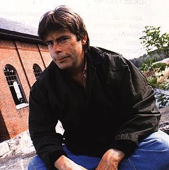Stephen King in a promotional photo shoot (http://www.stephenkingshop.com/imagegallery.htm)