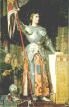 Painting of Joan of Arc (www.themiracleofstjoseph.org/ joanarc.htm)