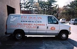 Pat Dolan Plumbing truck Truck (google)