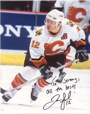Jarome Iginla (He sent it to me)