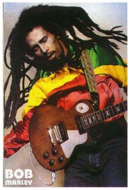Bob Marley singing