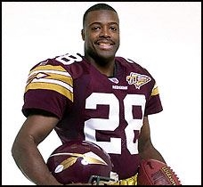 Darrell Green in his uniform