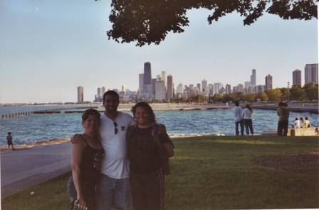 Dad, Mom, and Aunt.