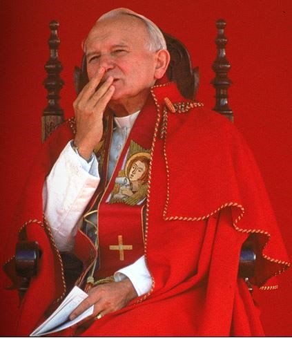 John Paul is suprised  