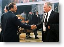 Don shaking hands with the Kentuckys team coach (Amazon.com)