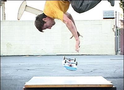 These are the types of tricks he is famous for. (http://www.rodneymullen.net/pictures/)