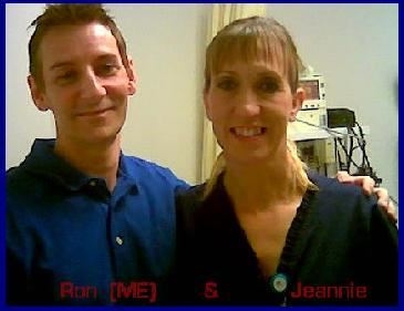 Ron(Me) &  Jeannie (Oncology Nurse) (Greg)