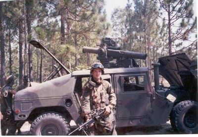 Steve going out to the first gulf war.