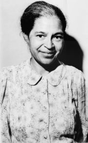 Rosa Parks in 1964 (Wikipedia)