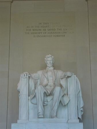 Abraham Lincoln Memorial  in Washington D.C. 