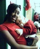 Me and Jordan on his 1st birthday (family album)
