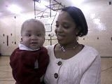Diane's twin (Doreen) and her son Jordan (family album)