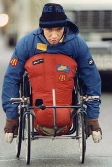 <a href=http://www.cbc.ca/canada/newfoundland-labrador/story/2006/08/24/hansen-20th.html>Man in Motion - Canada</a>