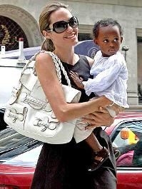 Jolie and Zahara (www.pursepage.com)
