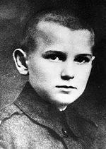 Pope John Paul II  at 12 years old (www.wikipedia.org)