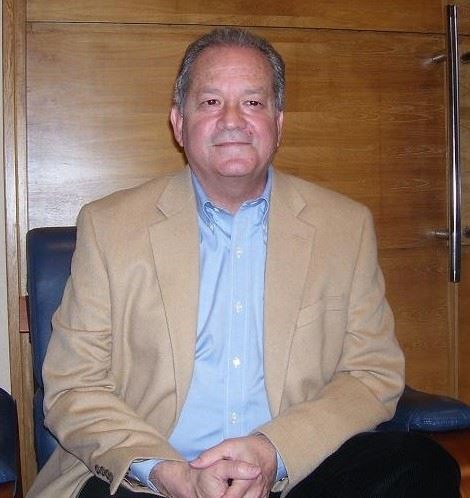 Mr. Cardenas in his office (Columbus School)