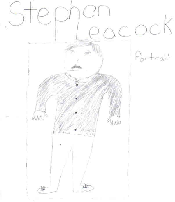 Stephen Leacock Portrait (Drew It)