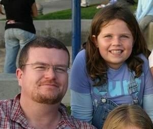 My Dad and me at the Beach