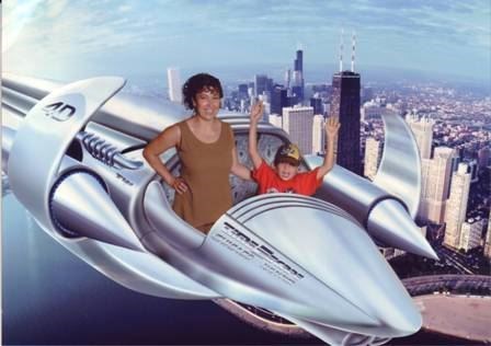 Me and my mom at navy pier