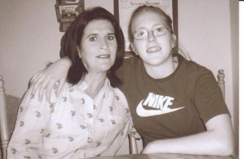 left to right My mom Diane and me, Ashley (I took the picture)