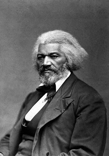 A famous portrait of Frederick Douglass (http://www.flickr.com/)