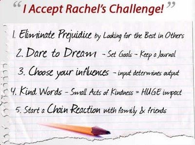 rachels challenge