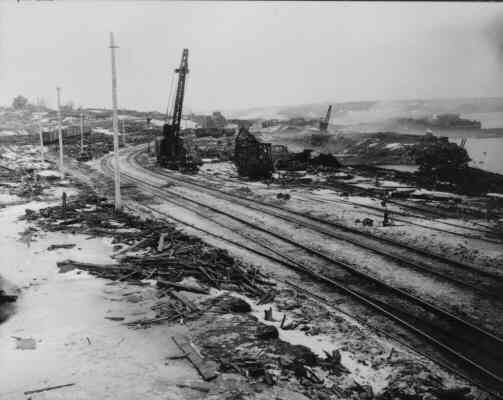 Pier 6 after explosion (http://museum.gov.ns.ca/mma/AtoZ/coleman.html)