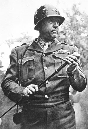 Patton in full military uniform (www.geocities.com)