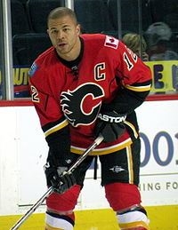 Jarome Iginla (http://en.wikipedia.org/wiki/Jarome_Iginla)