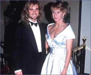 Andre Agassi and Steffi Graf