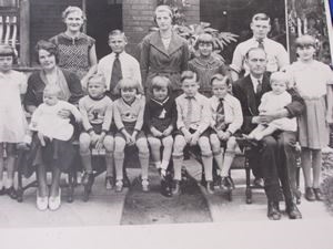 Grandpa with his 14 siblings