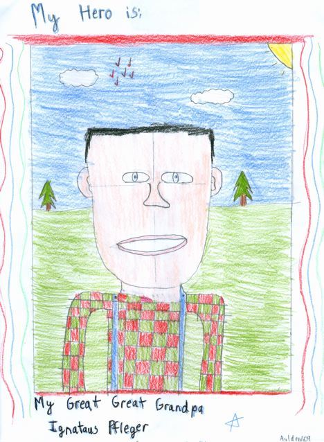 My Great Great Grandfather (I drew it)