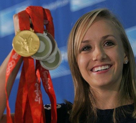 Nastia showin' us her impressive collection of me (www.google.com)