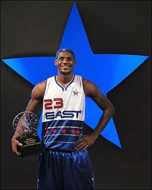 Lebron in his all star jersy (Google)