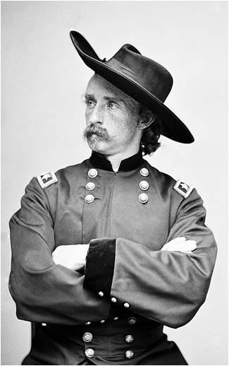 George Armstrong Custer<br> (http://www.sonofthesouth.net/union-generals/custer/pictures/custer.jpg)