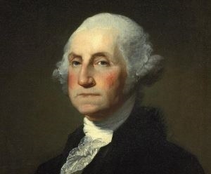 George Washington (http://coolaggregator.wordpress.com/2008/07/04/weird-us-presidential-trivia/)