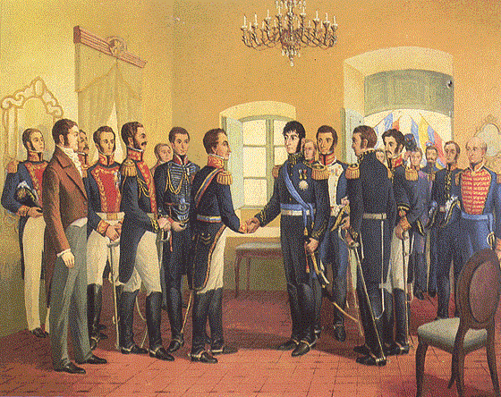 Peace Treaty talks (http://www.aceros-de-hispania.com/image/simon-bolivar-sword/simon-bolivar-sword.gif)