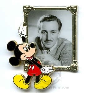 Mickey and Walt Disney photo