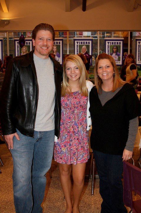 My mom and dad.