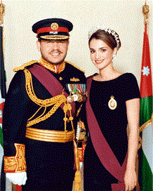King Abdullah and Queen Rania (payvand.com)