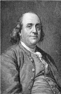 Ben Franklin (http://stevenblair.wordpress.com/2010/01/15/doing-resolutions-ben-franklin-style/)