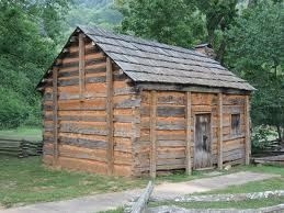 This is Abraham Lincoln's childhood house 