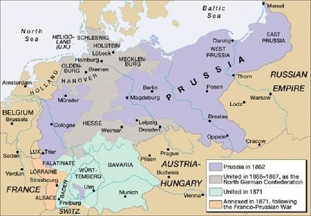 Germany prior to unification (http://astro.temple.edu/~barbday/Europe66/resources/unificationgermany.htm)