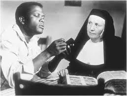 Sidney Poitier in <i> Lilies of Field. (imagesfrom.us)