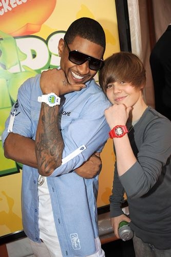 Justin and Usher