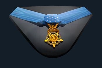 The Medal of Honor that was awarded to Jared Mont (http://www.bookofodds.com/var/site/storage/images/media/images/a0291-medal-of-honor/13844120-1-eng-US/A0291-Medal-of-Honor_leader.jpg)